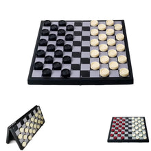 Portable Magnetic Foldable Checkers Set