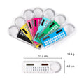 4-in-1 Designed Stationery Ruler With Solar Caculator