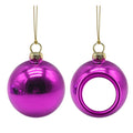 Round Plastic Christmas Tree Ball Decoration