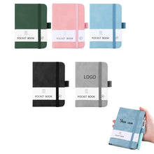 A7 Pocket Pu Cover Notebook Journal