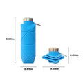 Portable Silicone Diamond Folding Cup