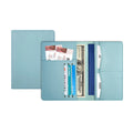 Pu Passport Cover With Card And Ticket Slot