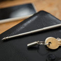 Stainless Steel Keyring Telescoping Pen