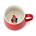 Cute Ceramic Coffee Mug With Hidden 3d Animals