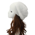 Winter Solid Color Knitted Hat Woolen Hat