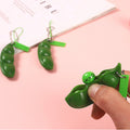 Bean Fidget Toy With Keychain