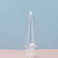 Travel-Sized Transparent Plastic Keychain For Hand Sanitizer