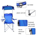 Outdoor Sunshade Folding Portable Beach Chair With Canopy