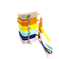 Portable Square Silicone Zipper Coin Purse