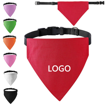 Adjustable 100% Cotton Dog Bandanna