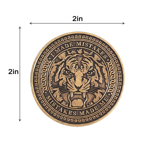 2" Double-Sided Color Metal Challenge Coin