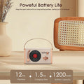 Small Portable Retro Bluetooth Speaker