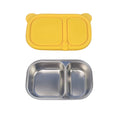 Stainless Steel Snack Container With Silicone Lids