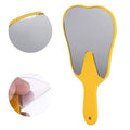 Mini Tooth Shaped Handheld Mirror