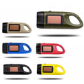 Emergency Hand Crank Flashlight With Solar Power
