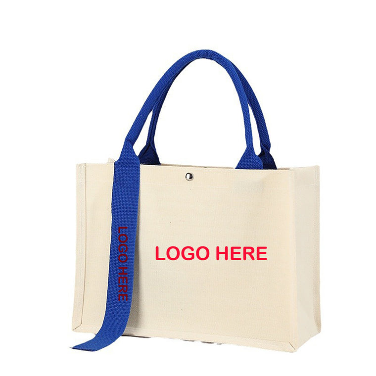 Reusable Personalized Blank White Canvas Bag