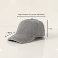 Embroidered Washed Baseball Cap