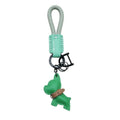 Cute Leather Bulldog Keychain For Purse Handbag Backpack Bag