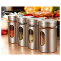 Stainless Steel Spice Jar With Shaker Lid