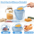 9Pcs Food Grade Silicone Beach Toys Set