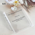Acrylic Book Flower Vase
