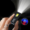 Portable Mini Rechargeable Magnetic Work Light W/ Keychain