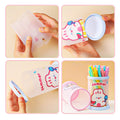 Cartoon Foldable Plastic Animal Pen Holders