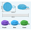 Silicone Soda Can Lid with Straw