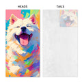 Full Color 2-in-1 Foldable Beach Towel Drawstring Backpack
