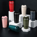 17oz Insulated Coffee Mug with Leakproof Lid