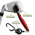 Retractable Golf Club Cleaner Brush