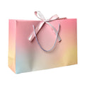 Matte Color Paper Shopper Tote Bag
