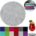 Round Absorbent Felt Cup Coaster