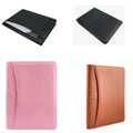 Zippered Padfolio with Calculator and Sticky Note