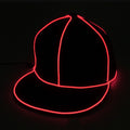 Party Glow Cap W/ El Light Band, Soft Brim Illumination