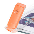USB Rechargeable Eye - Care Foldable Clip - On Book Light