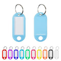 Plastic Key Tag With Key Ring