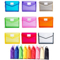 A4 Colored Expandable Envelope Plastic Folder