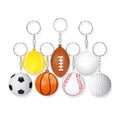 Golf Ball Stress Reliever Key Chain