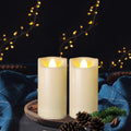 LED Plastic Flickering Flameless Battery Operated Candles