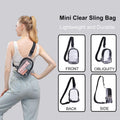 Clear Stadium Approved Crossbody Bag