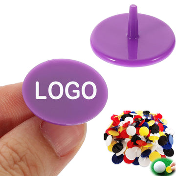 Plastic Round Golf Ball Position Marker