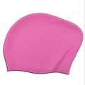 Women's Long Hair Friendly Silicone Swim Cap