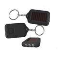 Mini Portable Solar Power Flashlight Keychain W/ 3 LED Light