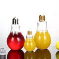 14 OZ Light Bulb Shaped Glass Bottle