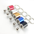 Metal Gear Shift Keychain