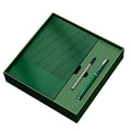 A5 Soft Leather Business Notebook 3 Piece Set