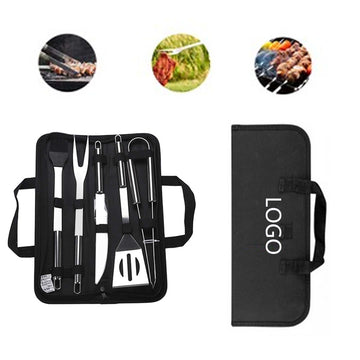 5 pieces BBQ Grill Tools Set