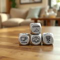Stainless Steel 6 Sided Dice