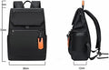 Business travel laptop backpack